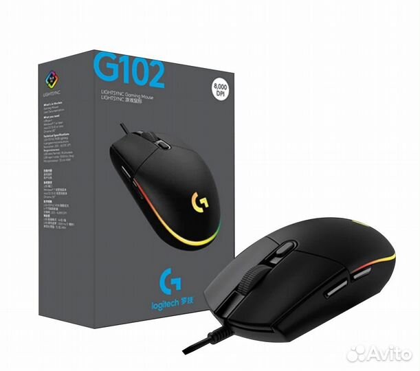 Игровая мышь logitech g102