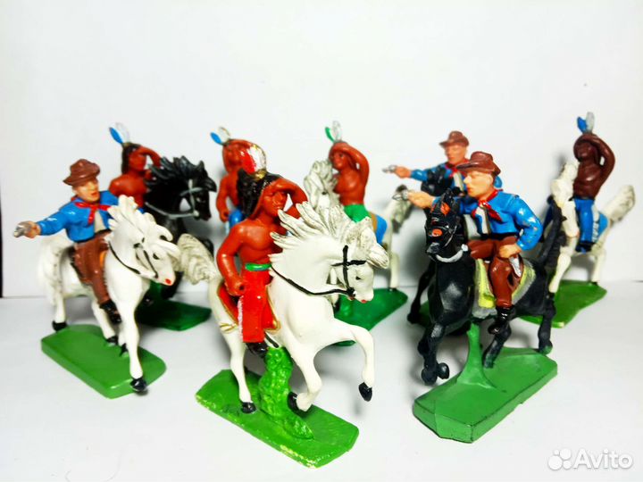 Конные Индейцы Ковбои гдр