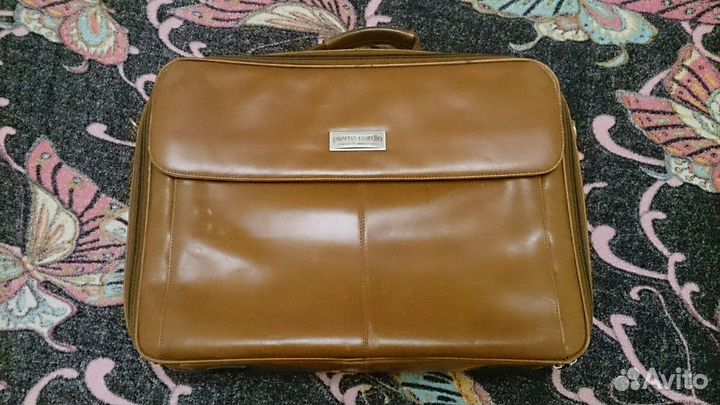 Кейс для ноута Pierre Cardin, кожанный, оригинал