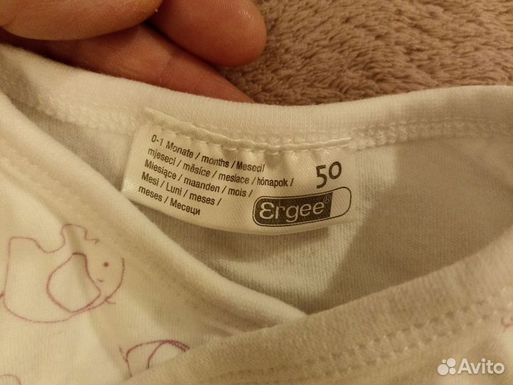 Детские боди новые