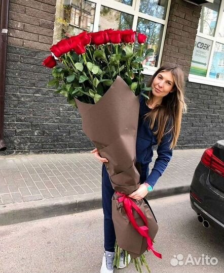 101 Роза Цветы Букеты 51 25 Роз Доставка