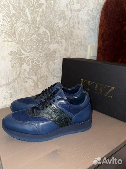 Zilli Кросовки/ С Крокодилом 40/41/7 Ориг Цум 255