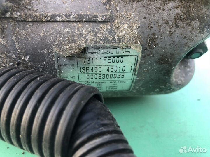Компрессор кондиционера subaru impreza