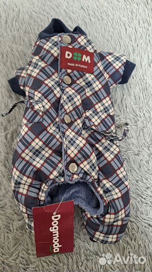 Зимний комбинезон новый собаке