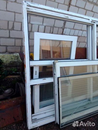 Окна пластиковые бу