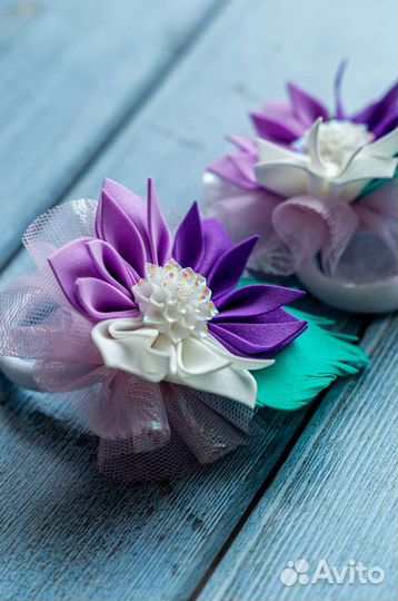 Резинки для волос ручной работы