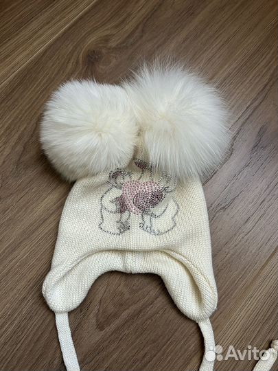 Шапка для девочки Il Trenino