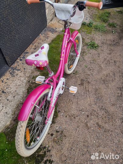 Алюминиевый велосипед Трек для девочки 5-9 лет