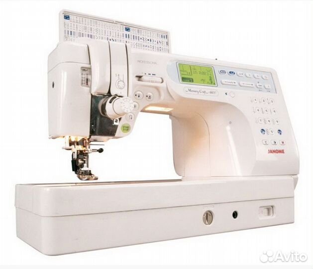 Janome Memory Craft 6600 Professional