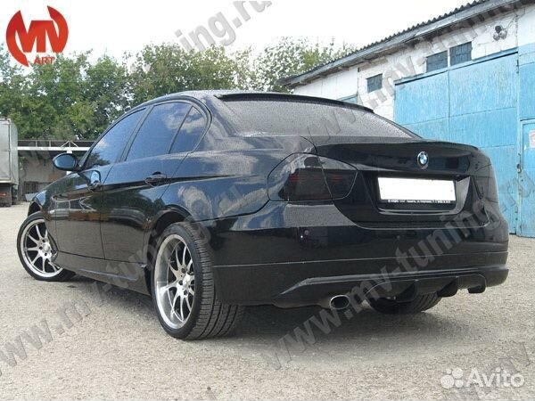 Юбка заднего бампера BMW 3-Series 2005-2008