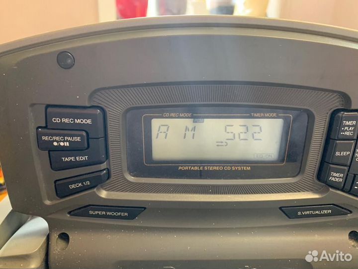 Магнитофон panasonic RX-ED707