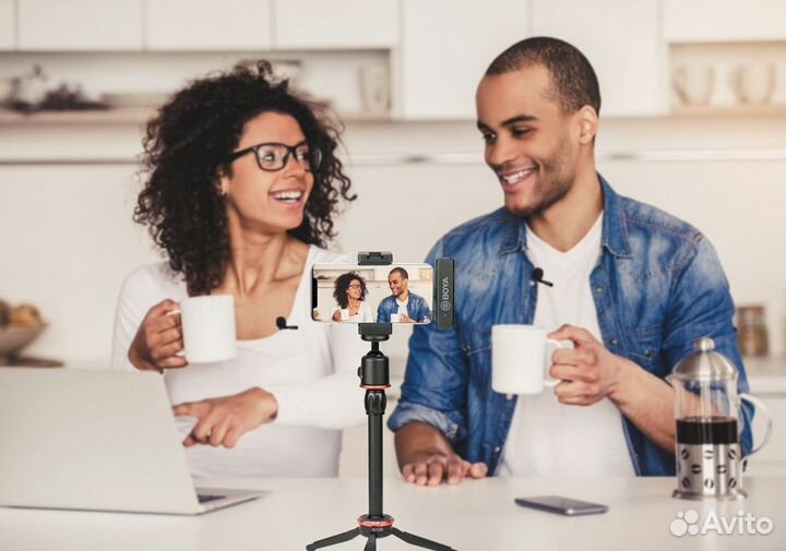 Boya BY-WM4 Pro-К6 Двухканальный беспроводной