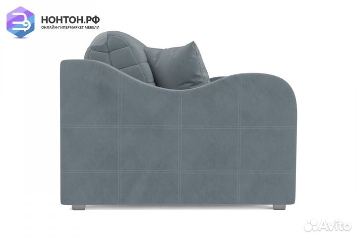 Диван аккордеон Барон №3 серый
