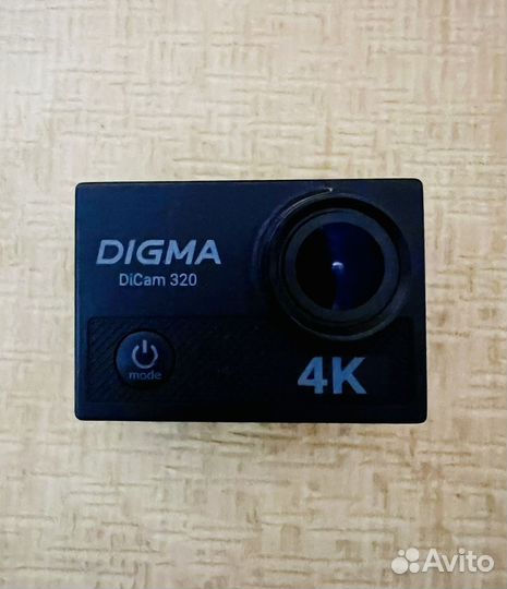 Экшн-камера с WiFi Digma DiCam 320 4K