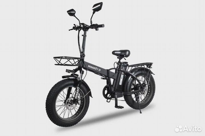 Электровелосипед Minako F10 Black NEW