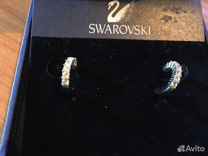 Серьги swarovski