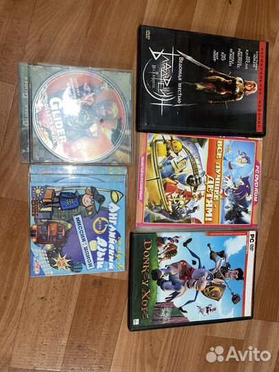 Dvd диски игры