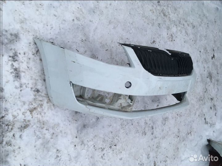 Бампер передний Skoda Octavia (A7) 2017-2020 г