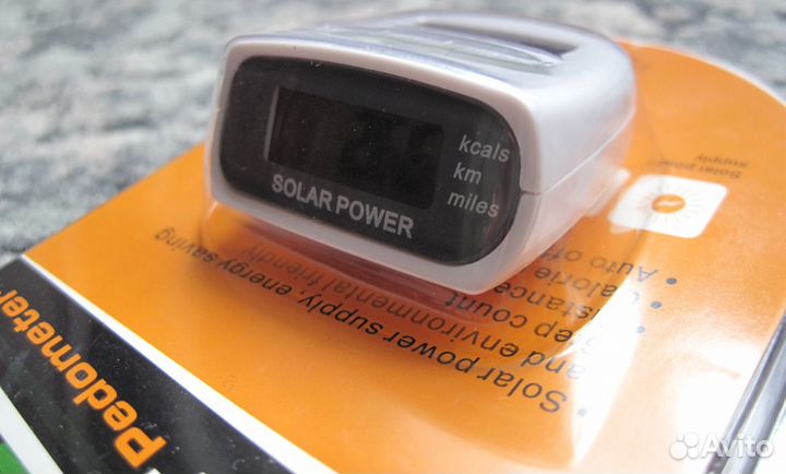 Шагомер HY-02T на солнечной батарее