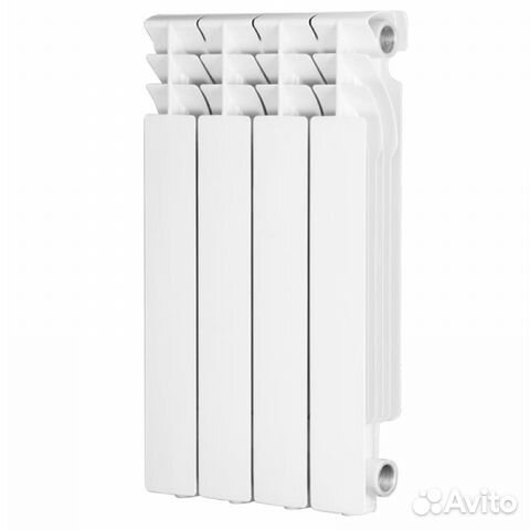 Радиатор алюминиевый Radena 500/85, 4 секции