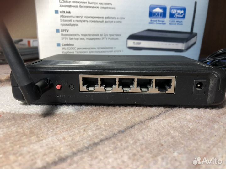 WiFi-роутер asus WL-520GC