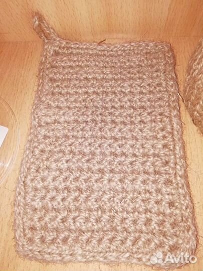 Предметы интерьера из джута