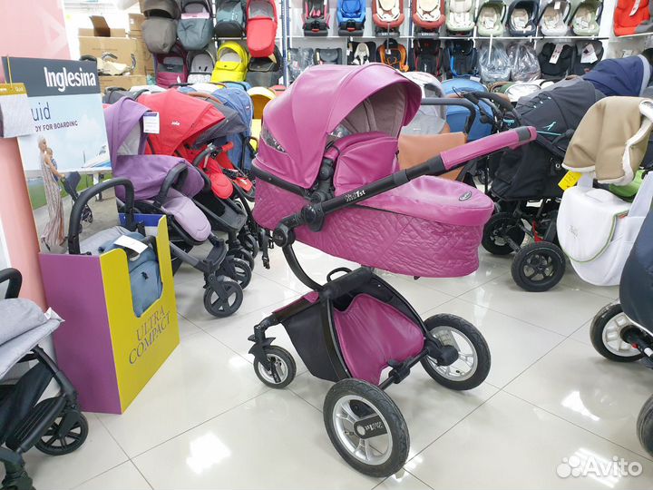 Коляска модульная 2 в 1 Kid1st-смена экспозиции