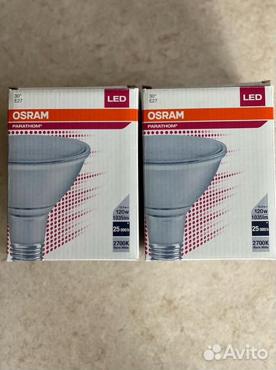 Лампа светодиодная Osram LED parathom PAR38 120