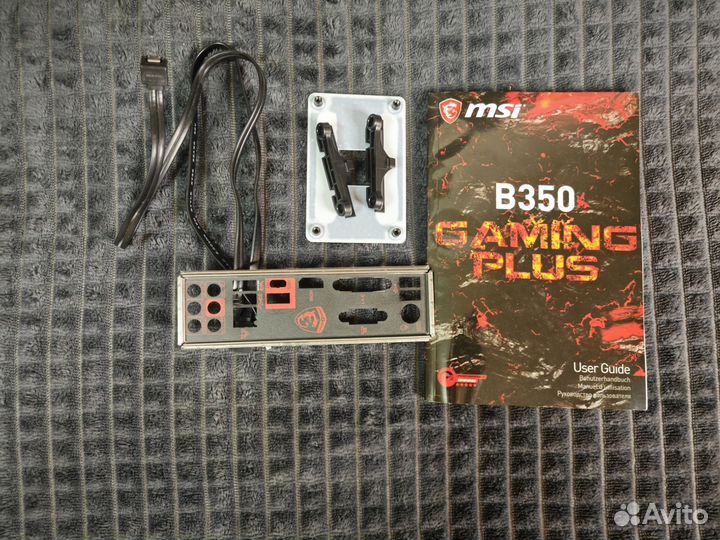 Материнская плата MSI b350 gaming plus