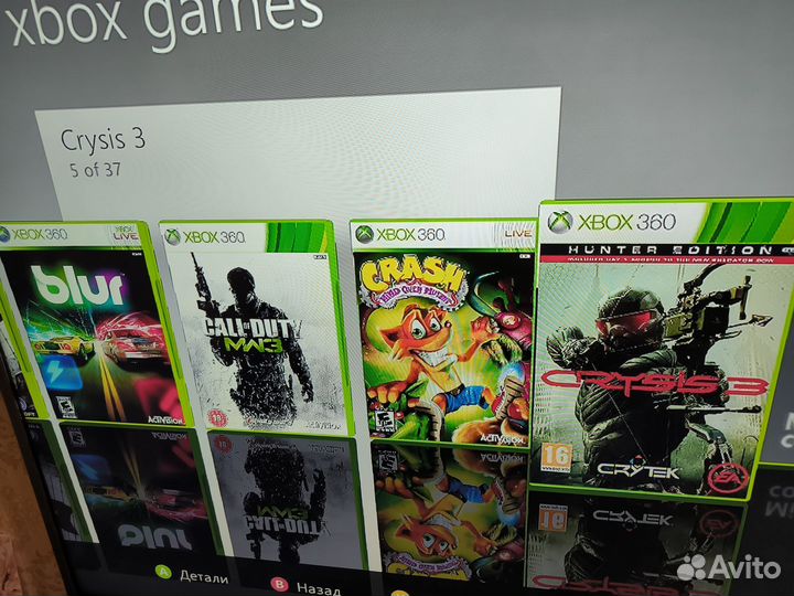 Xbox 360 Slim 250Gb Прошитая