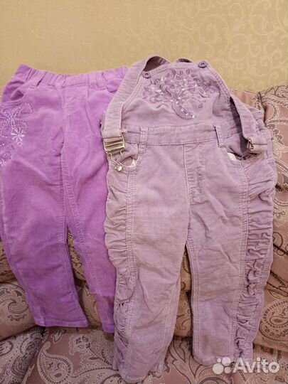 Детские вещи пакетом на девочку 110