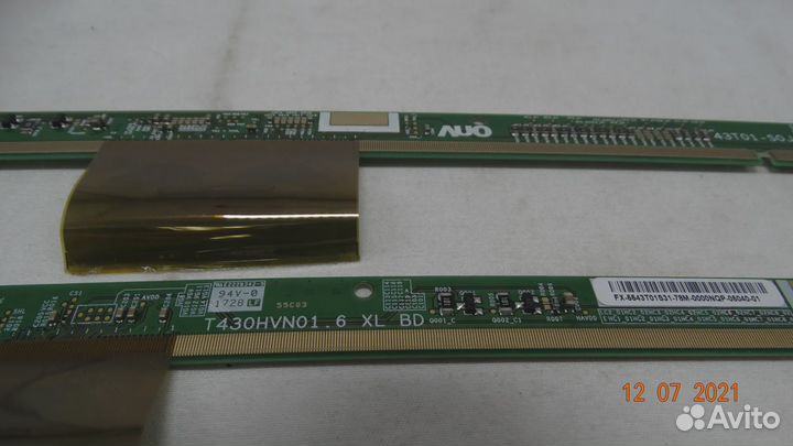 43T01-S0J T430HVN01.6 XR BD 43T01-S0K T430HVN01.6