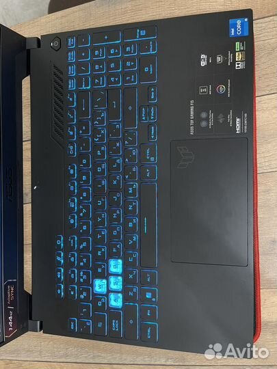 Ноутбук asus TUF Gaming F15