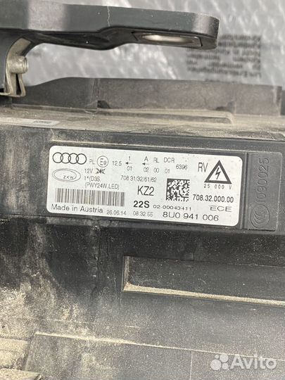 Фара audi q3 правая передняя пассажирская