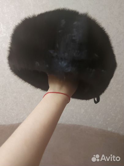 Шапка норковая женская бу