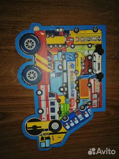 Пазлы детские деревянные