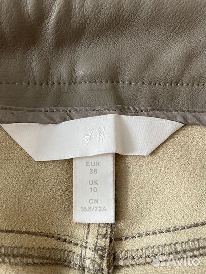 Кожанные брюки Н&М 42-44 размер