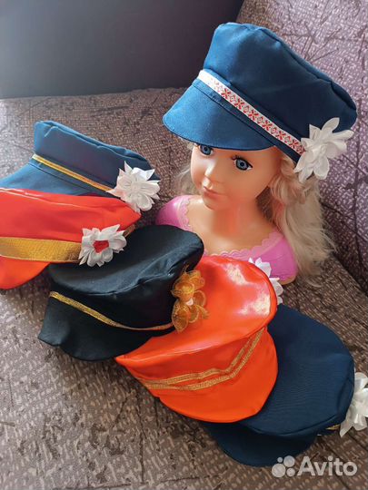 Русская народная рубашка и картуз для мальчиков