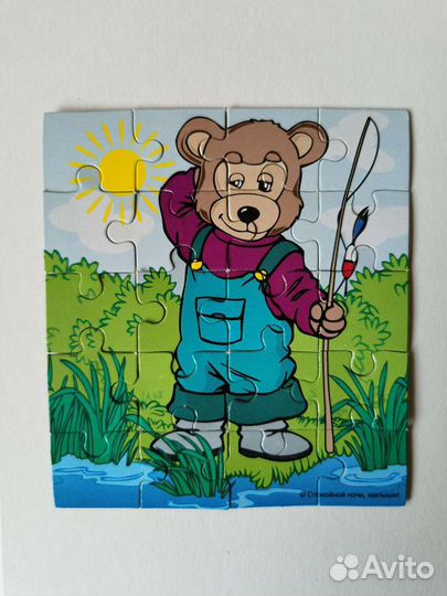 Пазлы из киндер-сюрприз