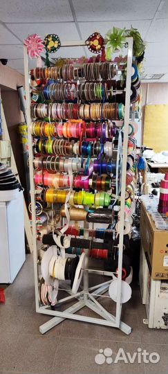 Стойка под тесьму и атласную ленту