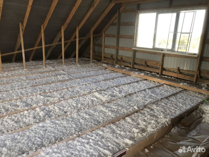 Эковата Утепление в Петровской