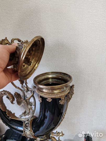 Ваза рог изобилия, бронза, 52 см