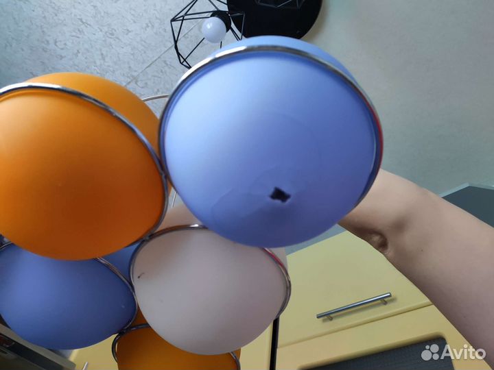 Люстра потолочная б/у