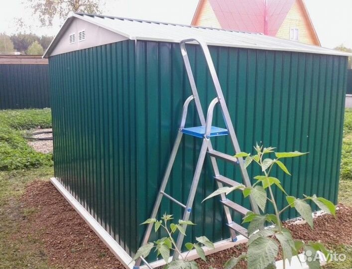 Сарай металлический