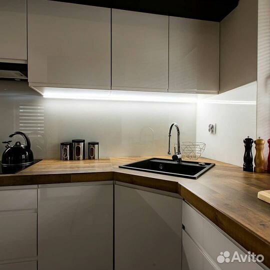 Кухонный гарнитур на заказ. Долговечные материалы