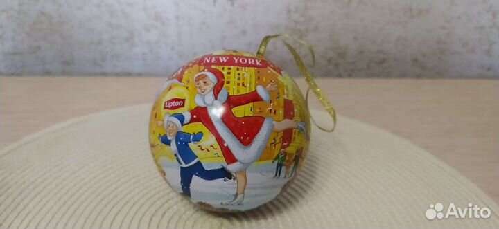 Новогодние шары (стекло, металл)