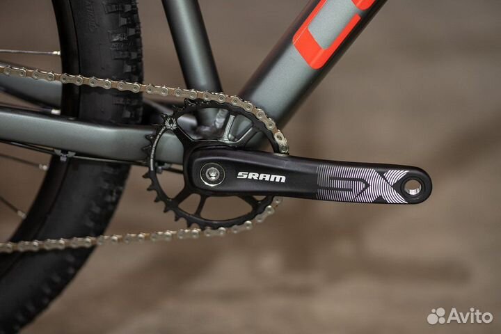 Велосипед Cube Analog Flashgrey/Red