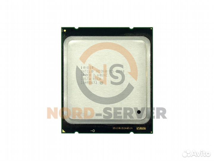 Процессор CPU Intel Xeon E5-2670 2.6Ghz 8 ядер