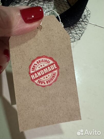 Ободок с вуалью вуалетка