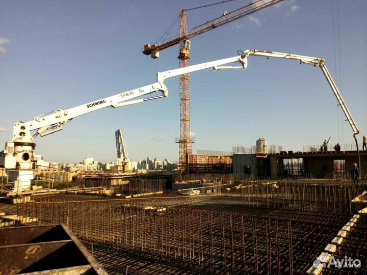 Аренда стационарного бетононасоса